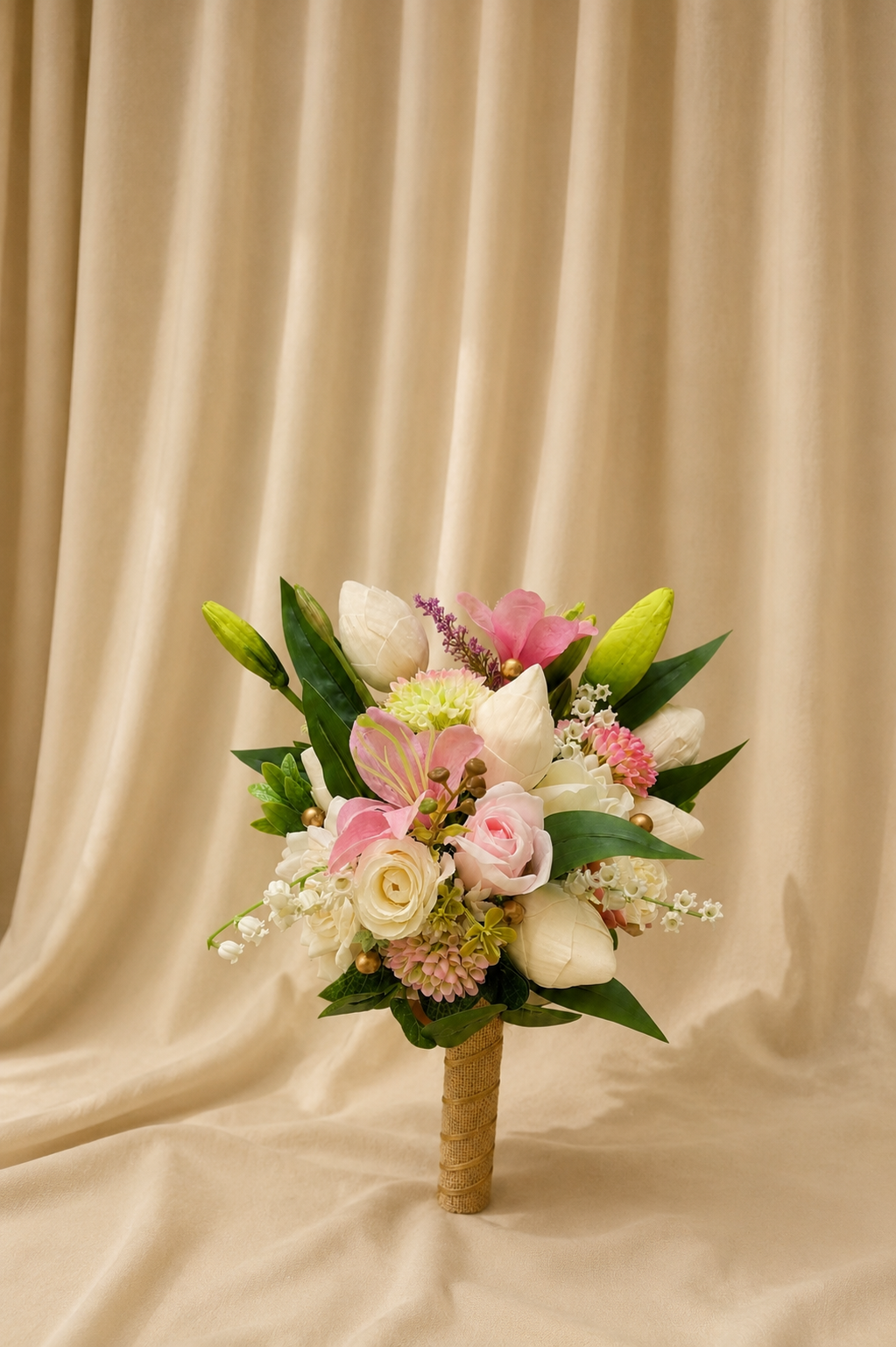 Mixed flower Posy Bouquet , bouquet by Allies Atelier
