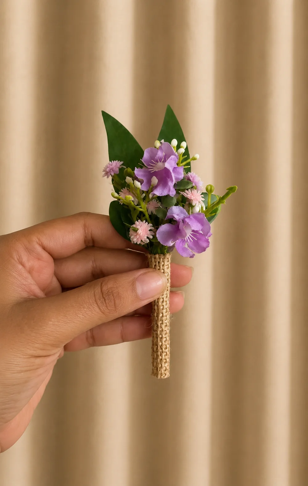 Lapel Pin Boutonniere, groom wedding essential by Allies Atelier