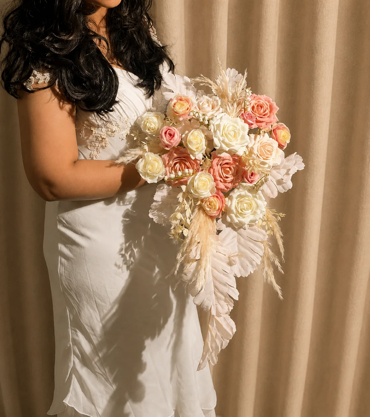 Pink-Mauve Cascade Medium, bouquet by Allies Atelier